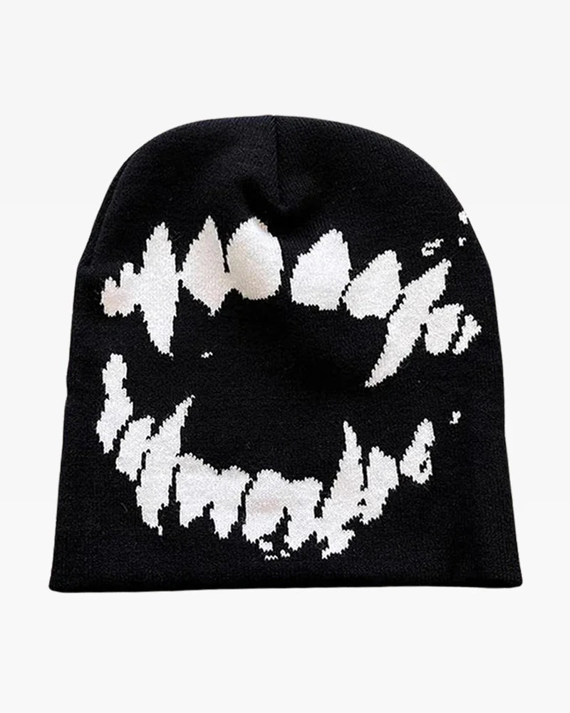 Graphic Tooth beanie