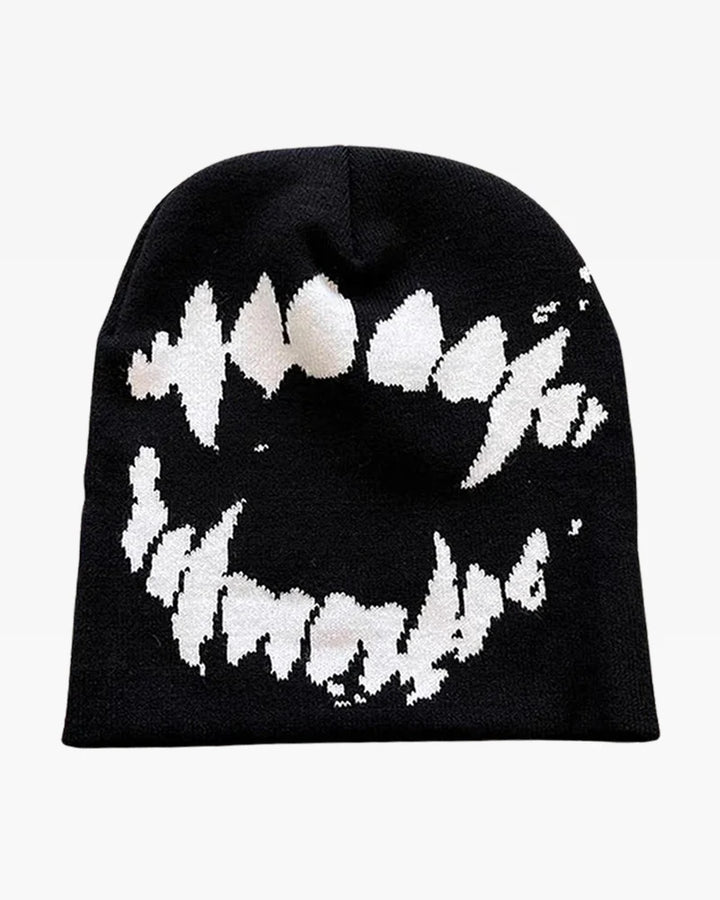 Graphic Tooth beanie