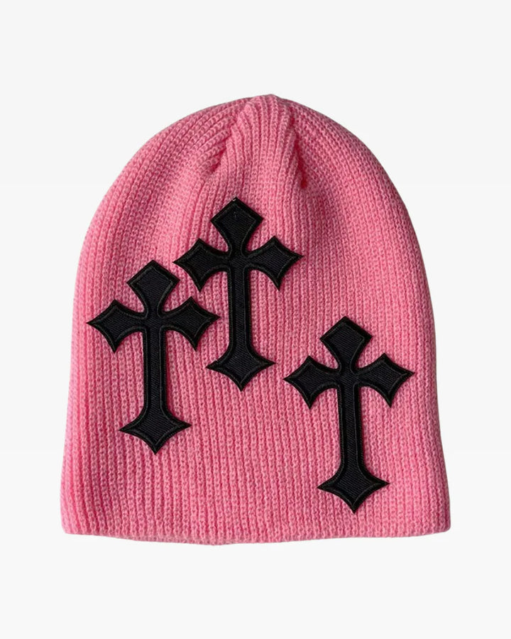 Cross on Beanie