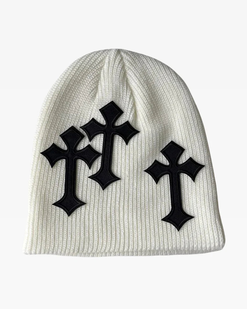 Cross on Beanie