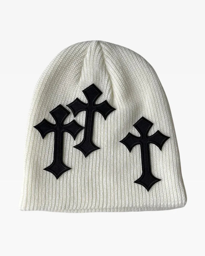 Cross on Beanie