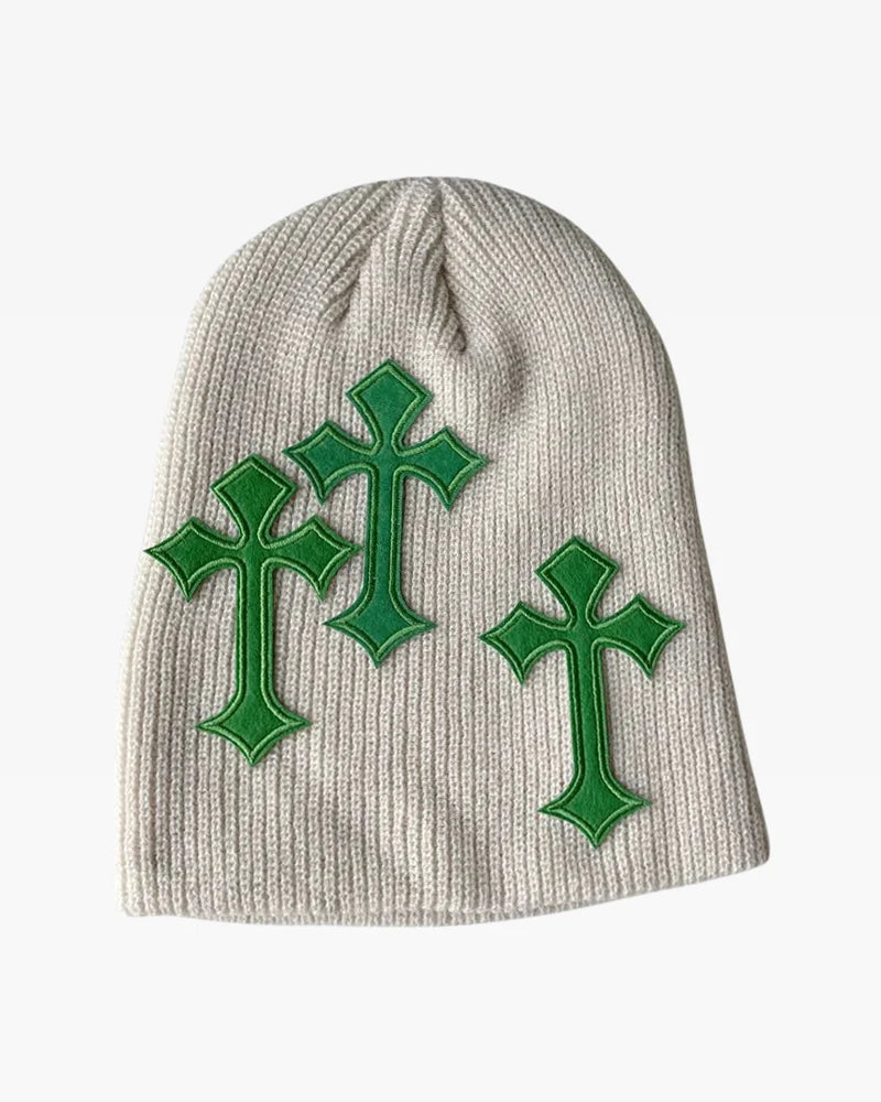 Cross on Beanie